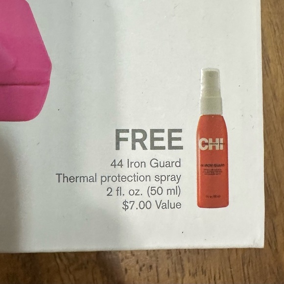 CHI Titanium Hairstyling Iron 1" for Straightening, Curling, & Waves - Pink - Picture 2 of 9